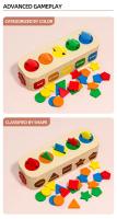 Juguetes Educativos De Madera Para Bebés Formas Colores Bloques De Construcción Montessori Regalos Para Niños Y Niñas 3-12 Años - details 5