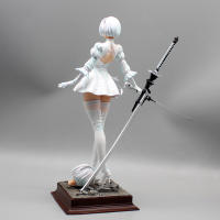 Figura De Juego Nier Automata 2B 27.5cm Cuatro Estilos Estatua De Mecha Lifeform Decoración De Escritorio Regalo De Juguetes Para Coleccionistas - details 5