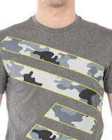 Emporio Armani EA7 Camiseta Algodón Hombre Gris 3GPT25PJP6Z 3925 - details 4