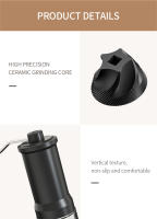 Molino De Café Manual Portátil Herramienta De Molienda De Polvo Para Hogar Utensilios De Café Conveniente Para Transportar - details 9