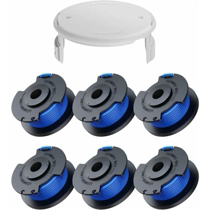 Paquete de 7 Rtes de repuesto para grabadora de Hilo Ryobi One + AC14RL (6 CANALES, 1 cubierta) - 1