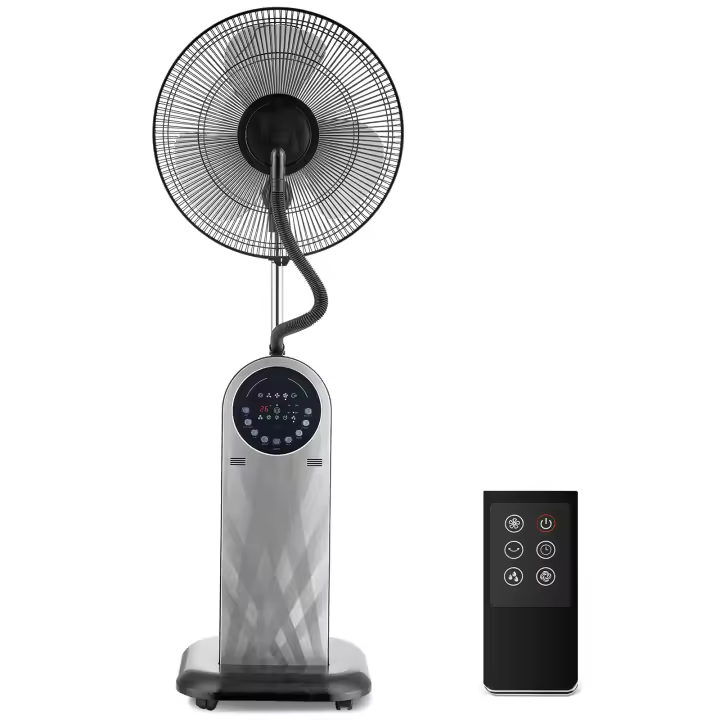 Aigostar Ventilador de Pie Oscilante con Nebulizador de Agua y Función Ionizador de Aire - 1