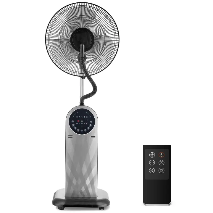 Aigostar Ventilador de Pie Oscilante con Nebulizador de Agua y Función Ionizador de Aire - 1