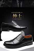 Zapatos Formales De Cuero Para Hombre Slip on Vestimenta Casuál Boda Lujosa Caminar Oficina Talla Grande Zapatos Para Hombre - details 14