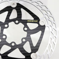 KOCEVLO Disco De Freno De Bicicleta De Carbono Ultraligero 75g 140/160/180MM 6 Bolts MTB Carretera Piezas De Freno De Disco - details 2