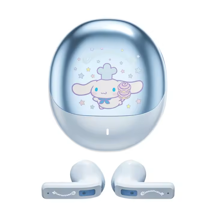 Sanrio Auriculares Inalámbricos Bluetooth 5.4 BL02 Con Control Táctil Reducción De Ruido Longitud De Duración De La Batería Cute Kuromi My Melody - 1