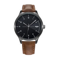 Reloj De Pulsera Deportivo Para Hombre YAZOLE Moda Casual Cuero Movimiento De Cuarzo Reloj De Negocios Hombre Reloj Masculino - details 14