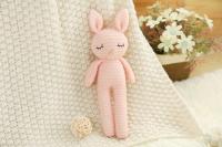 Muñeco De Peluche De Conejo Hecho a Mano Juguetes Para Niños Y Niñas Almohada De Suavecita Para Dormir Regalo De Cumpleaños - details 4