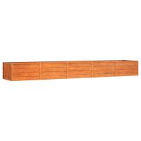vidaXL Arriate oxidado de acero corten Dimensiones 100 x 40 x 45 cm,  100 x 40 x 77 cm,  160 x 40 x 45 cm y mas - details 7
