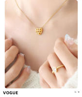 Encanto Collar de pendientes  para mujer, joyería impermeable de alta calidad, elegante y Simple，Collar con colgante de moda delicado joyería delicada plateada - details 4