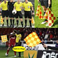 Bandera De Fútbol Para Arbitro Impermeable Equipamiento De Juego Deportivo Profesional Fair Play Bandera De Línea Para Partidos De Fútbol - details 5