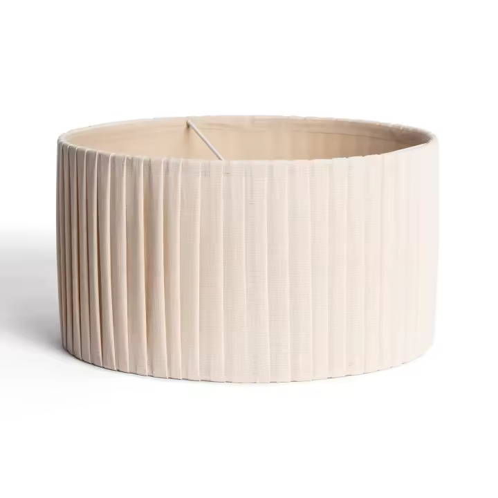 Ledkia Pantalla Lámpara Lino Petrina Beige - 1