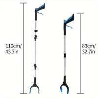 Herramienta De Cogedor Extensible De Aluminio Para Limpieza Y Recogida De Basura Clip Picker Herramienta De Extensión Sanitaria Para El Hogar - details 4