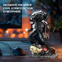 Bloques De Construcción Creativos Robot Batalla Alienígena Xenomorfo Modelo Juguete Bestia Estelar Regalos De Cumpleaños Año Nuevo Navidad 882 Piezas - details 4