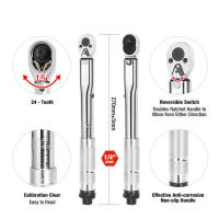 Llave De Torque Reversible 3/8 Pulgada ANENG 5-60N.m Herramienta De Reparación De Coche Precisa Llave De Carraca Resistente Al Desgaste Y La Corrosión - details 7