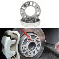2pcs Universal Adaptador De Espaciador De Rueda De Coche Placa De Chasis 3mm 5mm 6mm 8mm 10mm Para 4x100 4x114.3 5x100 5x108 5x114.3 5x120 - details 1