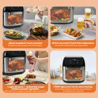 Freidora sin Aceite 12L Air fryer Multifunción Inteligente con Horno Eléctrico, Acero Inoxidable 1700W - Certificación Europea, Ideal para Hogar y Cocina Familiar - details 11