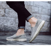 Zapatos De Lona Para Hombre Mocasines Clásicos De Ocio Cómodos Y Transpirables Zapatillas Casuales Para Adultos Con Punta Redonda Suela EVA - details 2