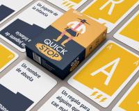 Asmodee - Quick Stop Juego de Mesa Dinámico para Familia y Amigos - Gran Premio del Juguete 2024 - Creatividad y Rapidez - A partir de 10 Años, Juego De 2 a 7 Jugadores, Versión Entretenida del Juego Stop - Regalo Original - Juego en Español - details 4