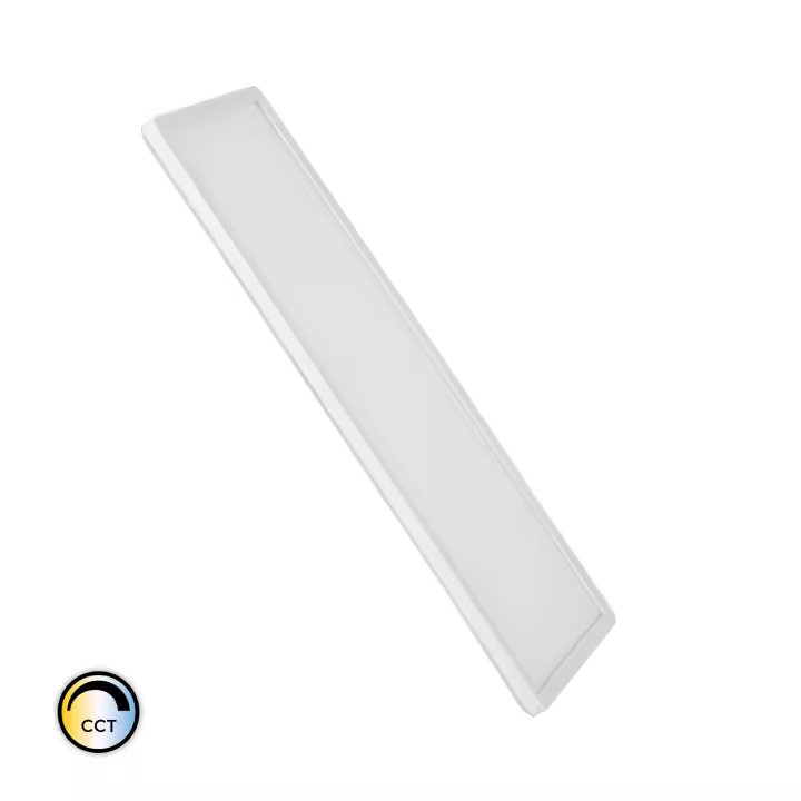 Ledkia Plafón LED 24W Rectangular CCT 580x200 mm Doble Cara SwitchCCT - 1