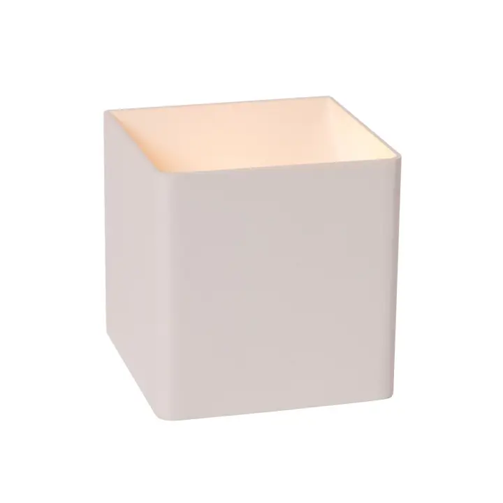 Lucide VERTIGO - Lámpara de pared Recargable Dentro/Fuera - Batería/acumulador - LED Regul. - 1x6W 2700K - IP54 - Sensor movimiento - Magnético - Blanco - 1