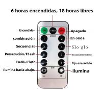 Guirnalda De Luces LED Para Ventana Con Control Remoto Decoración Navideña Faeiritas USB Incluidas Luz Festiva Para Año Nuevo - details 10