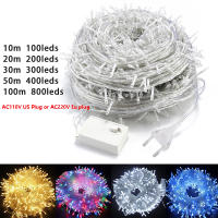 Luces De Cadena LED Impermeables Para Decoración De Navidad Y Bodas 10M 20M 50M Luz De Árbol De Navidad Y Jardín Iluminación De Fiesta En Casa - details 4