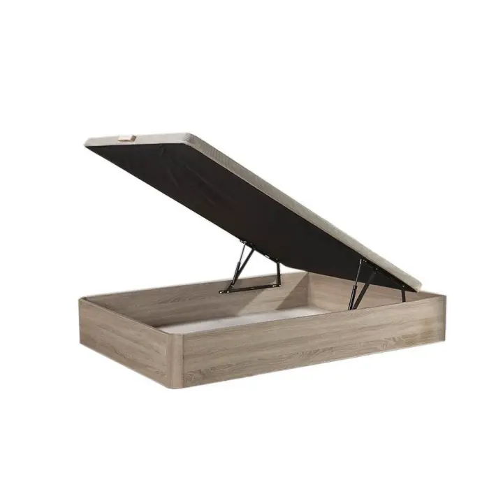 Canapé abatible  tapa tapizada 3D madera 25 CAMBRIA 150X190cm ATENAS - 1