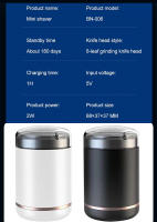 Afeitadora Eléctrica Portátil Para Hombres Recargable Afeitadora De Barba USB Recargable Trimmer De Barba Viaje Recomendado - details 0