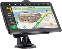 Navegador GPS con pantalla táctil de 7 pulgadas para coche, parasol para camión, Sat 256M + 8G, mapa de Europa, navegación GPS, dirección de giro por voz,Pantalla táctil,Sintonizador de radio,Reproductores MP3 / MP4,Teléfono móvil - details 0