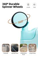 Set 3pcs Maletas Rígidas Expandible de Viaje, Cabina Juego Resistente Color Puro con Ruedas de 360º Extraíbles, Trolley Equipaje Light 20+24+28in, Pack Maleta de Moda Estructura Ligera Asa Telescópica - details 9