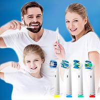 Cabezal de Cabello de Dientes de Repuesto, 16 Unidades de Cabezal de Cabello de Repuesto, compatible con Cabezales de dientes Eléctricos (16 Unidades) (Blanco, 16 Unidades)-Black Friday-Gift de Navidad - details 1