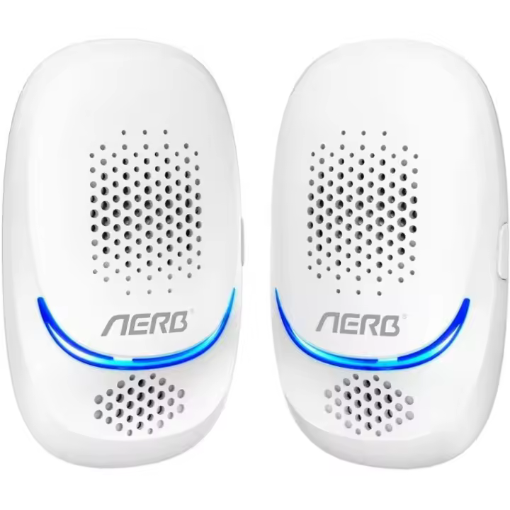Repelente Ultrasónico 2 Piezas Control de Plagas y Mosquitos 20W - 1