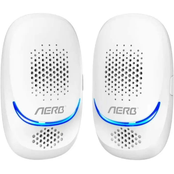 Repelente Ultrasónico 2 Piezas Control de Plagas y Mosquitos 20W - 1