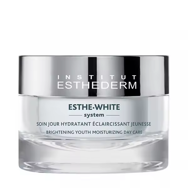 INSTITUT ESTHEDERM - Esthe White Soin Eclaircissante Reparateur Crema De Día Hidratante-  Iluminadora - 1