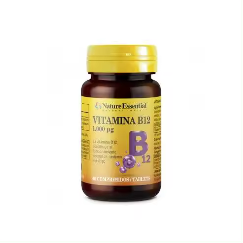 Nature Essential Vitamina B-12 1000 mcg. 60 comprimidos - 1