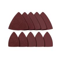 Lijas triangulares 100 piezas, lijas triangulares, juego de lijas triangulares, grano 60/80/120/180/240, juego de lijas finas para lijar madera yeso otras superficies - details 1