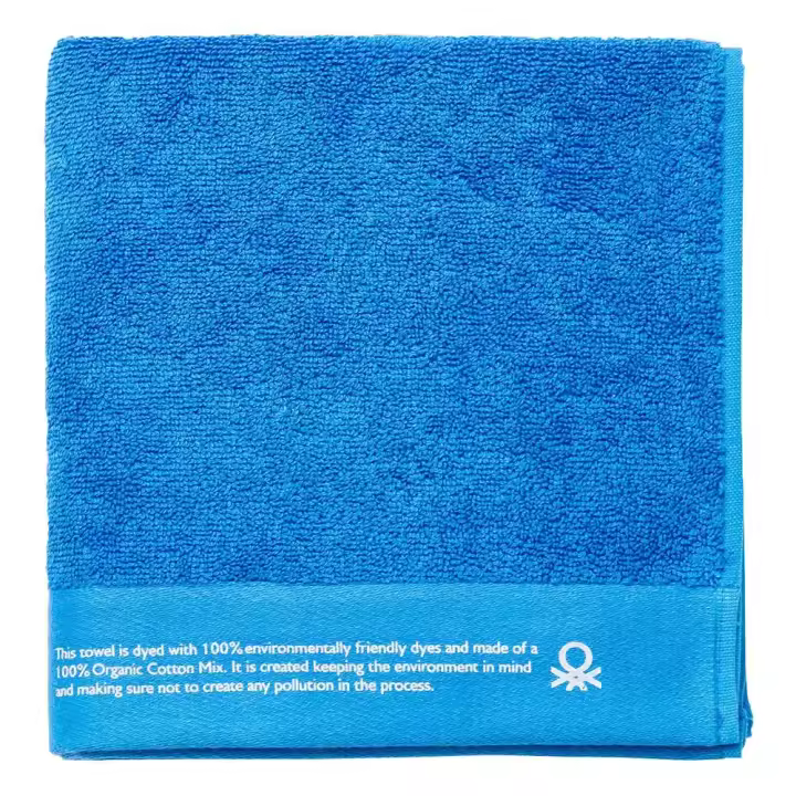 Benetton Toalla 50x90 Cm Azul Hombre Adulto - 1