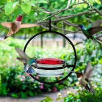 Alimentador de colibrí al aire libre con 4 puertos de alimentación, comederos para pájaros, uso de colibrí - details 7