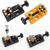 Mini Presa De Taladro Con Abrazadera De Núcleo De Nogal Para Joyería Herramienta De Escultura DIY Y Artesanía Clip Para Mesa Y Banda - details 3