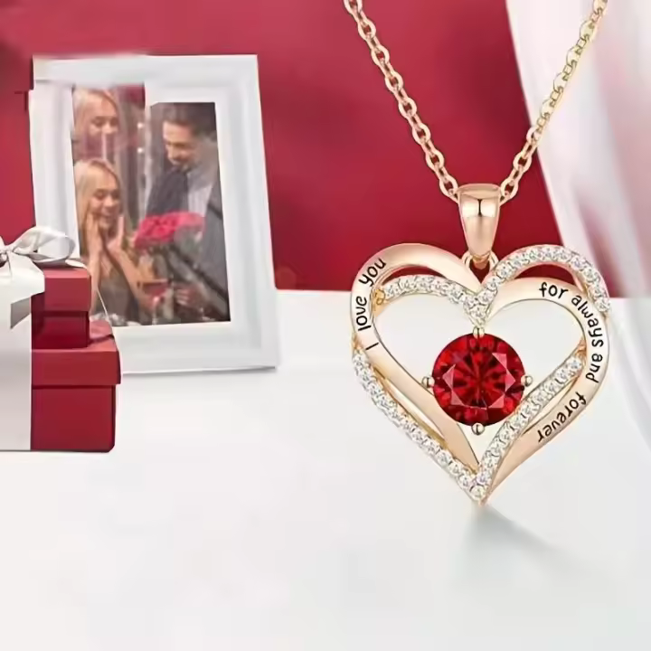 Caja De Regalo Para Día De La Madre Con Flor Eterna Artificial Expresa Tu Amor a Mamá Caja De Joyas De Papel Decorativa Para Aniversarios Y Cumpleaños - 1