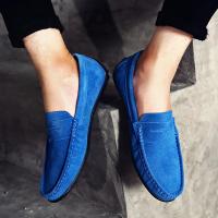 Zapatos Casuales Para Hombre De Cuero De Alta Calidad Mocasines Con Cordones Tamaño 38-47 Diez Colores Slip-on Zapatos De Conducción Moda Transpirables Y Massajeados - details 29