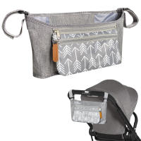 Bolso Carro Bebé Organizador Impermeable para el Cochecito del Bebé. con Bolsa Pequeña Extraíble. Mochila Bolso Carrito Bebé Diseño Universal, Maternidad. - details 4