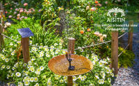 Bomba De Fuente Solar 2.5W Con 6 Boquillas Y Tubo De Agua De 4 Pies Para Baño De Pato Piscina Y Otros Lugares Al Aire Libre - details 4