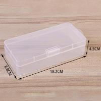 Caja De Almacenamiento Para Joyería Y Maquillaje Transparente Plástico Ecológico Para Pendientes Y Anillos Caja Organizadora De Hardware De Cosméticos LEENKEA - details 1