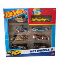 Hot Wheels Pack 8 vehiuclos Modelos Surtidos  (Modelos aleatorios ) Mattel HPV78 - details 1