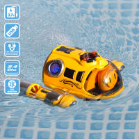 COLORBABY - Submarino teledirigido, 5 km/h, 25 m, Rotación 360º, Con luces de colores y spray de agua, 2.4 GH.z, mando sumergible, juguete acuático, juguete para el agua, regalo para niños, +6 años, radiocontrol, barco eléctrico control remoto - details 1