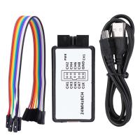 Analizador De Logica Mini Digital Tamaño De Bolsillo 24MHz USB Con 8 Canales De Entrada Y Memoria Para Redes - details 2