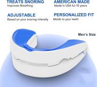 Tirantes antironquidos ajustables azules, deja de roncar y mejor El Sueño, ajuste regulable y personalizado, solución a los ronquidos para una noche reparadora y una mejor calidad del Sueño, - details 0