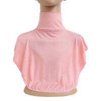 Cubrebocas De Cuello Alto Para Mujeres Musulmanas H010 Modal Jersey Cubierta Completa Accesorio De Ropa Islámica Para Damas - details 4